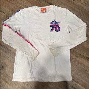 Super Dry Jumper Men’s Size L White Winter Games 76